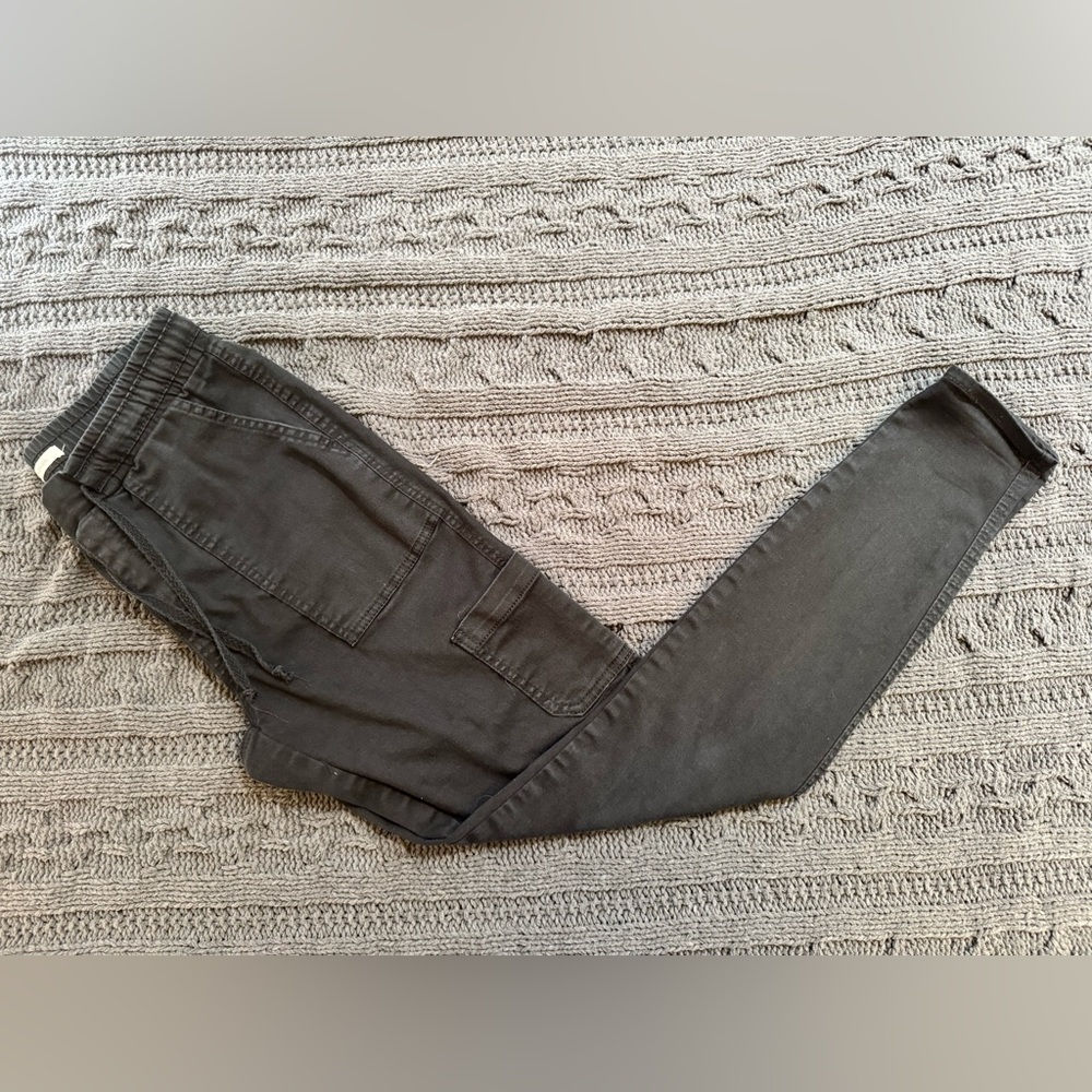 Maurices Black Pants with Drawstring (Small Regular)